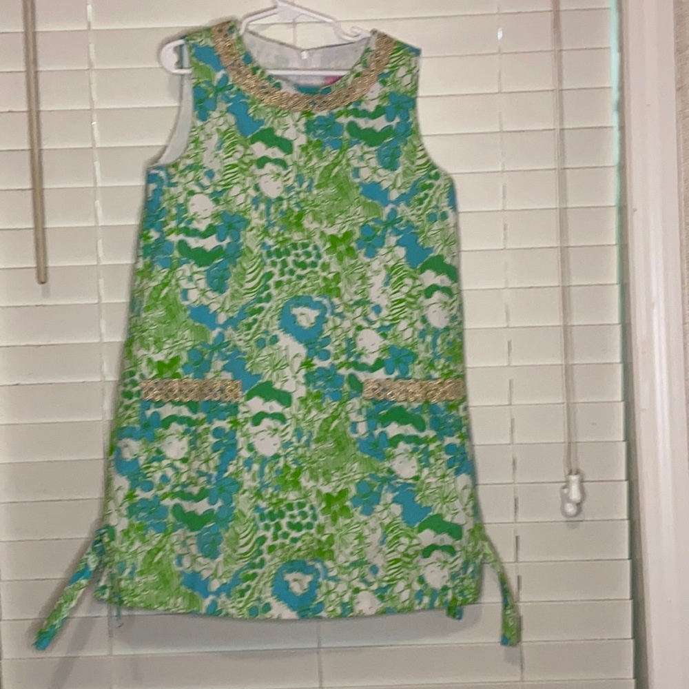 Lilly Pulitzer Animal(Lion) Print Sleeveless Dress